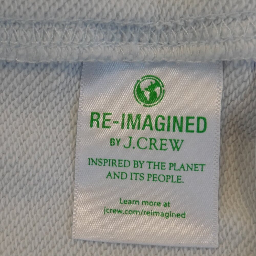 J. Crew Light Blue Sweatshirt - Picture 5 of 8